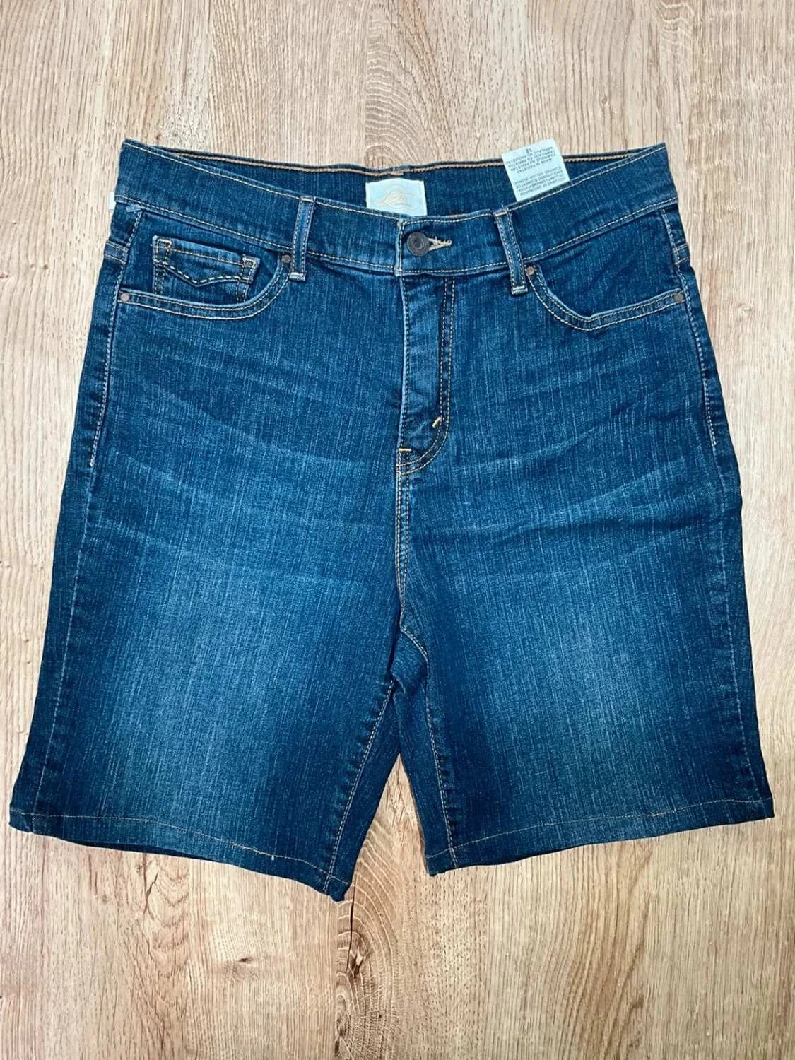 Short Levi's 512 Perfectly Slimming 12 Femme Bleu foncé Slv014 – photo 2